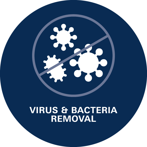 Riduzione di virus e batteri - Batteri e virus malsani causano malattie e sono rischiosi per la salute umana.